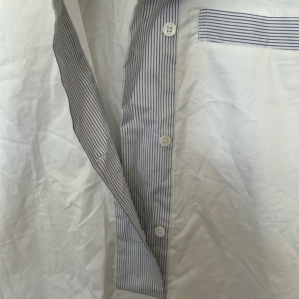 NWT Equipment Bright White Long Sleeve Shirt - Picture 6 of 10